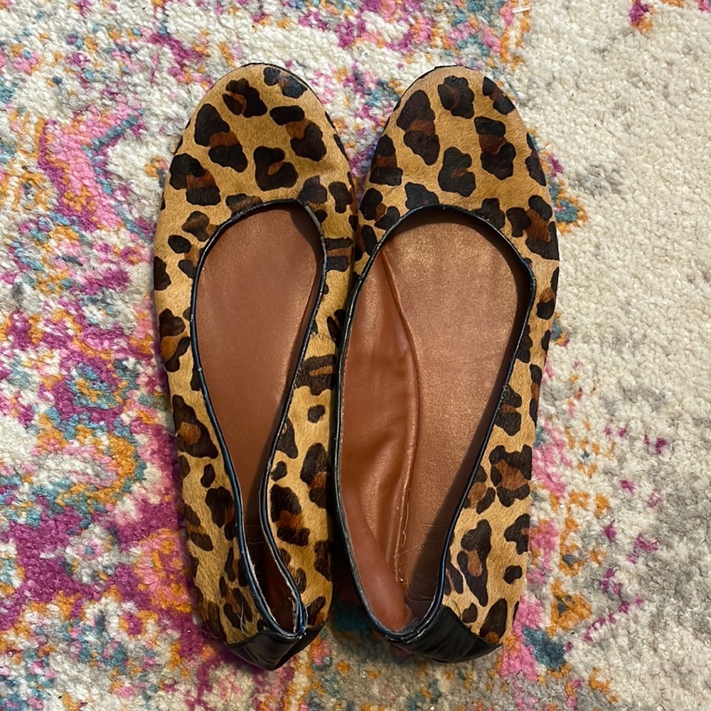 Lucky Brand Cheetah Print Flats